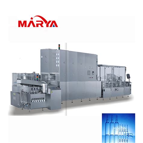 Marya Aseptic Fully Automatic Pharmaceutical Cosmetics Glass Ampoule