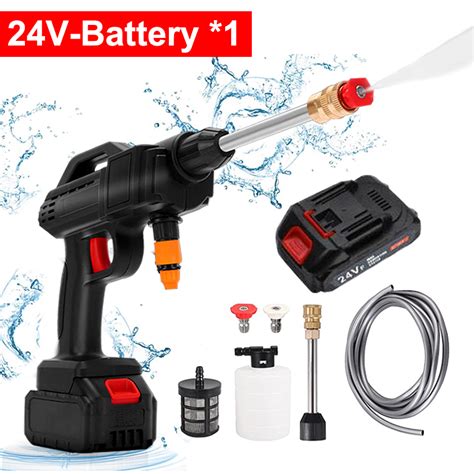 Wireless Car Washer 24V Lithium Battery Portable High Pressure Washer