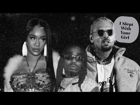 Chris Brown Slept With Saweetie Quavo Diss Track YouTube