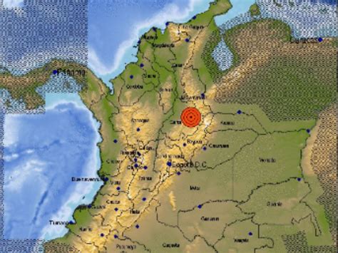 Fuerte Temblor De Magnitud 4 6 Sacudió A Colombia En La Madrugada De