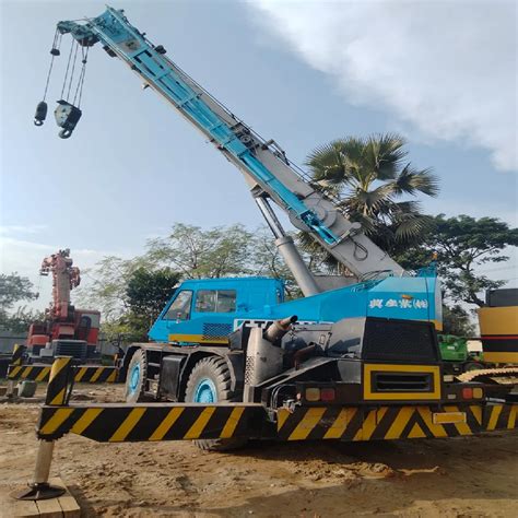 terrain crane rental services diesel  rs month  raigad