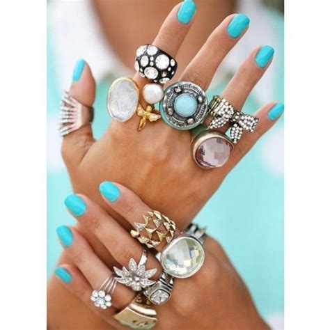 54 Hot Handscapes How To Wear Stackable Rings With Style Fashion