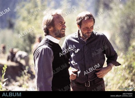 CLINT EASTWOOD And MICHAEL MORIARTY In PALE RIDER 1985 Directed By