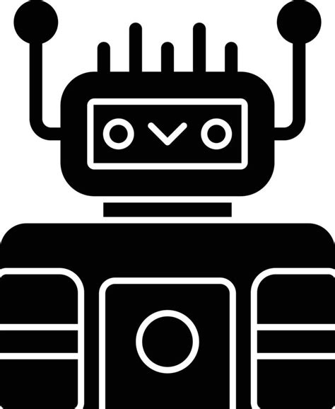 Robot Vector Icon Design 14822368 Vector Art At Vecteezy