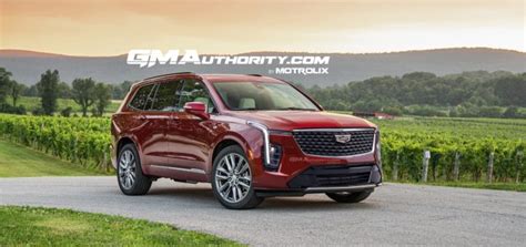 We Render A Potential Refreshed Cadillac XT6