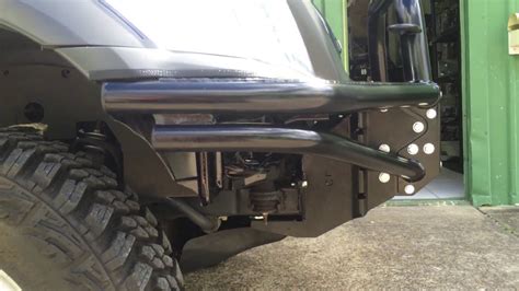 Isuzu D Max Bull Bar Xrox Off Road Bull Bar Youtube