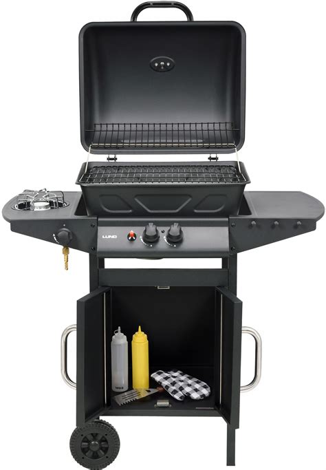 LUND GRILL GAZOWY OGRODOWY 2 1 8KW PALNIK BOCZNY 99645 Cena Opinie