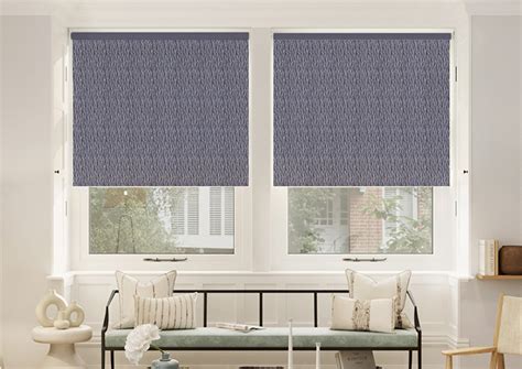 Kindling Royal Blue Twistandfit Roller Blind 247blinds