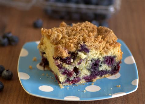 Sour Cream Blueberry Coffee Cake With Brown Sugar Streusel Baking Bites