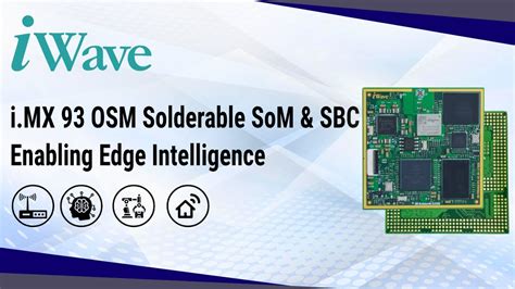 I MX 93 OSM Solderable System On Module Single Board Computer