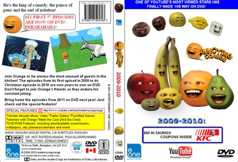 Annoying Orange Dvd Cover Art By Goldcrockpot23 On Deviantart
