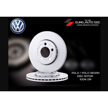 Ori Volkswagen Polo Polo Sedan Vento Front Disc Rotor