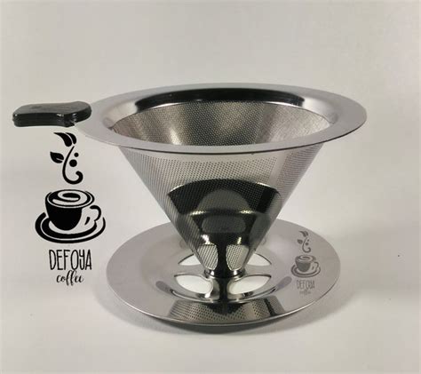 Jual Alat Kopi Stainless Steel V Coffee Dripper Cups Di Lapak