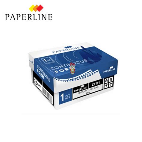 Jual Kertas Continuous Form Paperline 14 7 8 B1 PLY POLOS Shopee