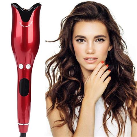 Automatic Rotating Wireless Hair Curler Usb Cordless Ceramic Curling Iron Anti Scald Portable