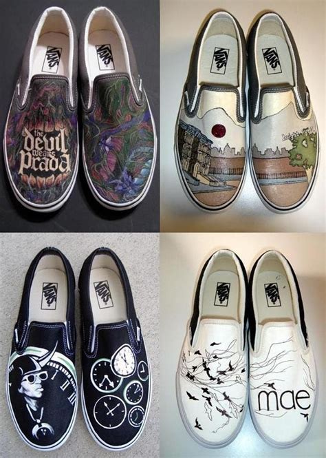 HANDPAINTED Custom vans shoes Design your own pair