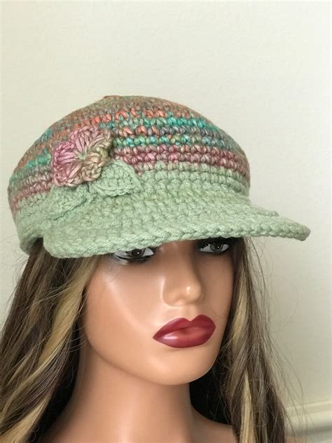 Chunky Crochet Baseball Cap Crochet Baseball Hat Crochet Baseball