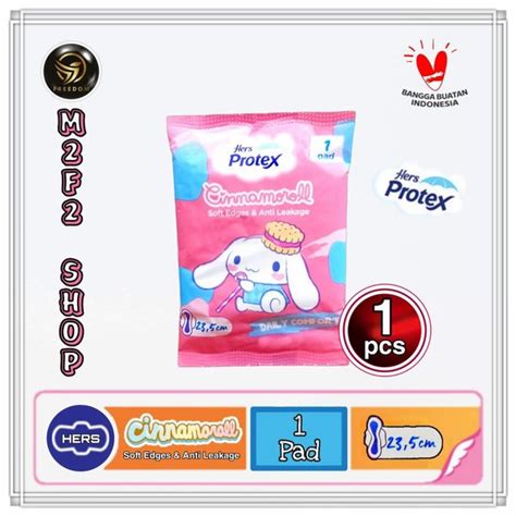 Jual Hers Protex Daily Comfort Cinnamoroll Pembalut Sachet Cm