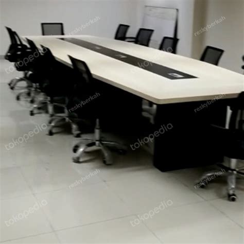 Jual Meja Meeting Besar Meja Meeting Minimalis Uk 500x120x75 Jakarta