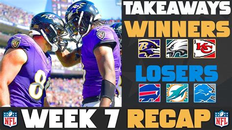 Nfl Week 7 Recap 2023 Nfl Week 7 Winners And Losers Youtube