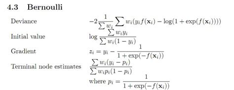 Machine Learning R Package Gbm Bernoulli Deviance Cross Validated