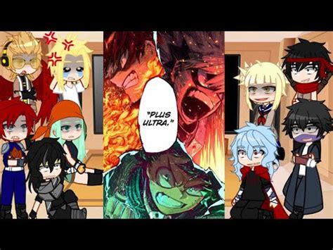 Mha Bnha Villains Pro Heroes React To Deku And Bakugo Gacha