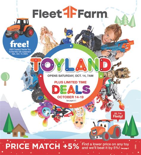 Fleet Farm Toy Book Ad Deals Blackfriday