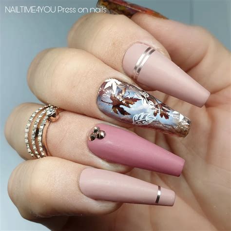 Super Trendy Nude Brown Nail Design Ideas In