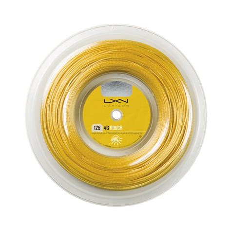 4G Rough 125 Tennis String 200m Reel Luxilon