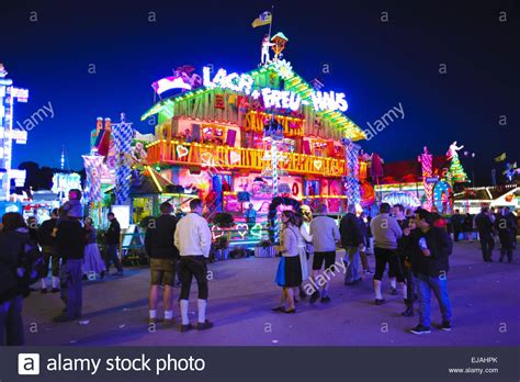 Munich Oktoberfest Amusement Park Hi Res Stock Photography And Images