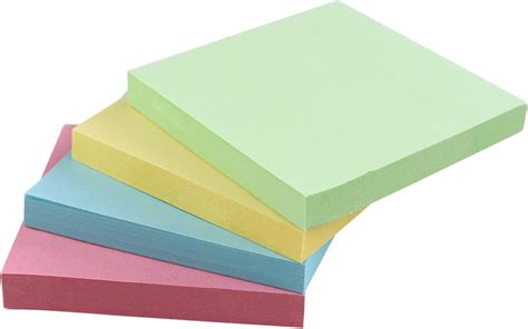 Sticky Notes 12 Pack Pastel Coloured Memo Pad Set Vofcify Lovely And