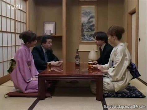Japanese Fourway Fuck Orgy Gets Wet And Messy At Fapnado