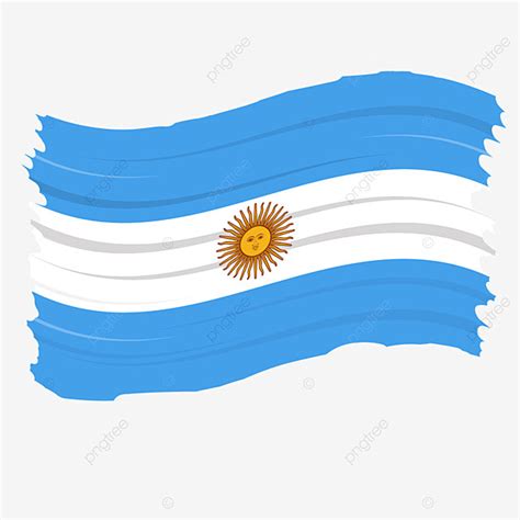 Diseño De Vector De Bandera Argentina PNG dibujos Argentina Símbolo