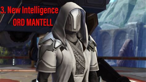 SWTOR GREY JEDI STORY ORD MANTELL NEW INTELLIGENCE YouTube