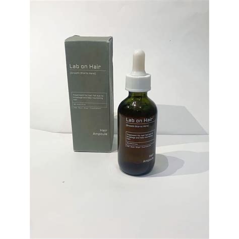 Jual Ready Lab On Hair Anti Hair Fall Ampoule Serum Hair Oil Serum