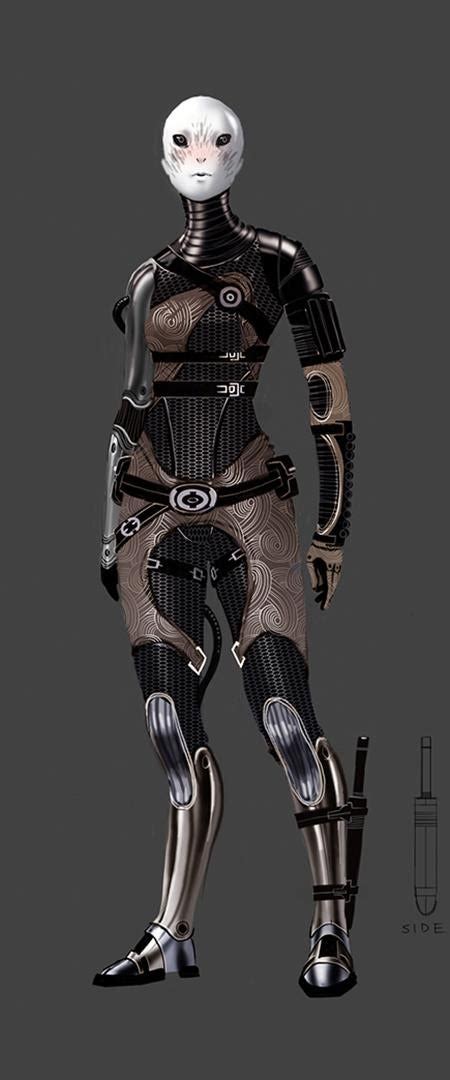 Concept Art Of Tali By Matt Rhodes R Masseffect