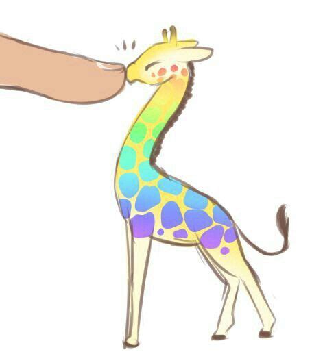 Cute Giraffe Drawing Kawaii Art