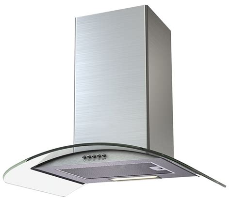 Т-образная вытяжка KRONA SABRINA 600 inox/glass push button вытяжка ...
