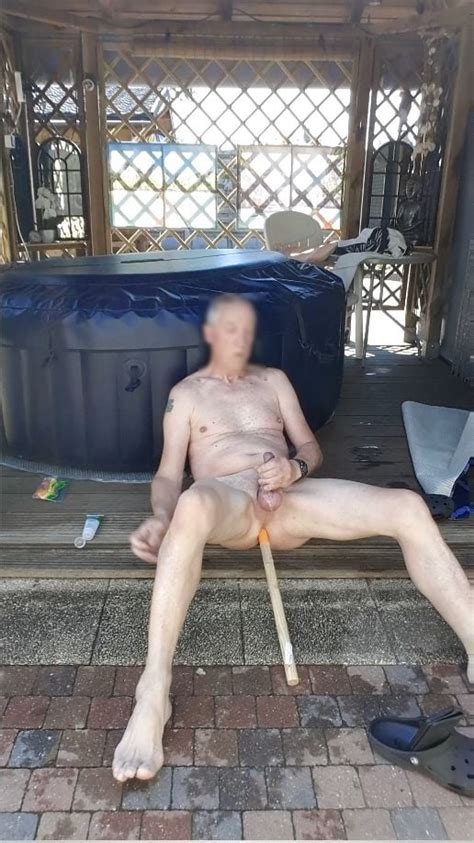 Exhibitionist Jerking Outdoor With Pole In My Ass Cumshot Pics XHamster