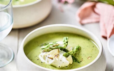 Soep Van Groene Asperges Met Basilicum Libelle Lekker