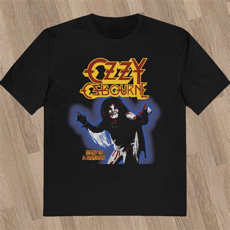 Vintage Ozzy Osbourne Diary Of A Madman Shirt Tokopyramid