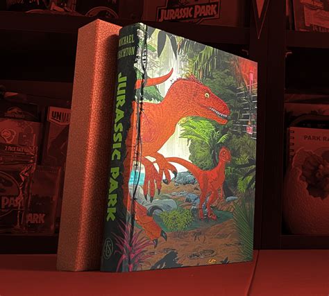 Jurassic Park Book Cover / Hollow Book Safe Jurassic Park The Lost World By Michael Crichton L ...