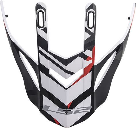 LS2 MX436 PEAK XTREME MAT BLACK RED | www.aspshop.eu
