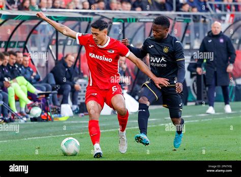 Sport Az V Anderlecht Alkmaar Netherlands April