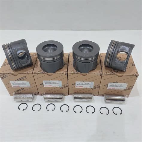 Jual PISTON SEHER ASSY TOYOTA HILUX 3000CC HILUX 30 1KD 4PC 1SET