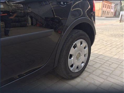 Накладки на Арки (4 Шт, Черный Мат) Volkswagen Golf 5 AUC Хром Накладки ...