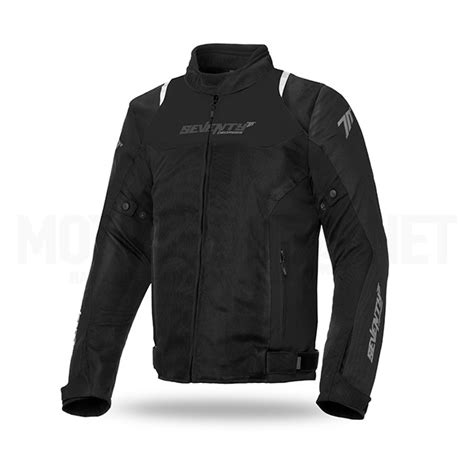 Chaqueta Seventy 70 SD JR48 Verano Racing Hombre Negra