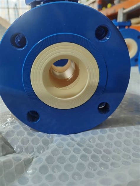 Ceramic Ball Valve With Flanges Delivered To User In The Usa