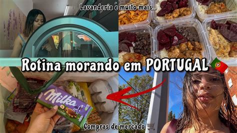 VLOG DE ROTINA MORANDO SOZINHA EM PORTUGAL YouTube