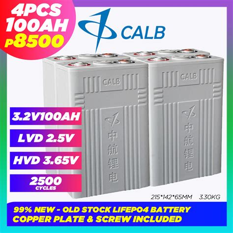 Lifepo Calb V Ah Prismatic Lifepo Battery Eve Sinopoly Lifepo